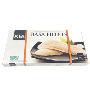 Basa Fillets Skinless 5kg Ctn