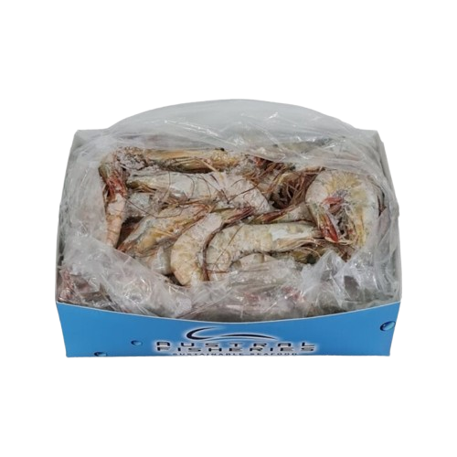 Prawns Raw Banana 3kg Ctn